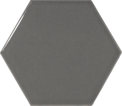 Equipe Ceramicas, Scale - 21913---Dark-Grey,-Lucido,-10.7x12.4cm,-9.00mm,-Rett.