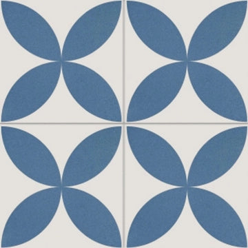 Ceramica Valsecchia, Gemini - 4 Blue, Naturale, 15x15cm, 8.50mm, Rett.