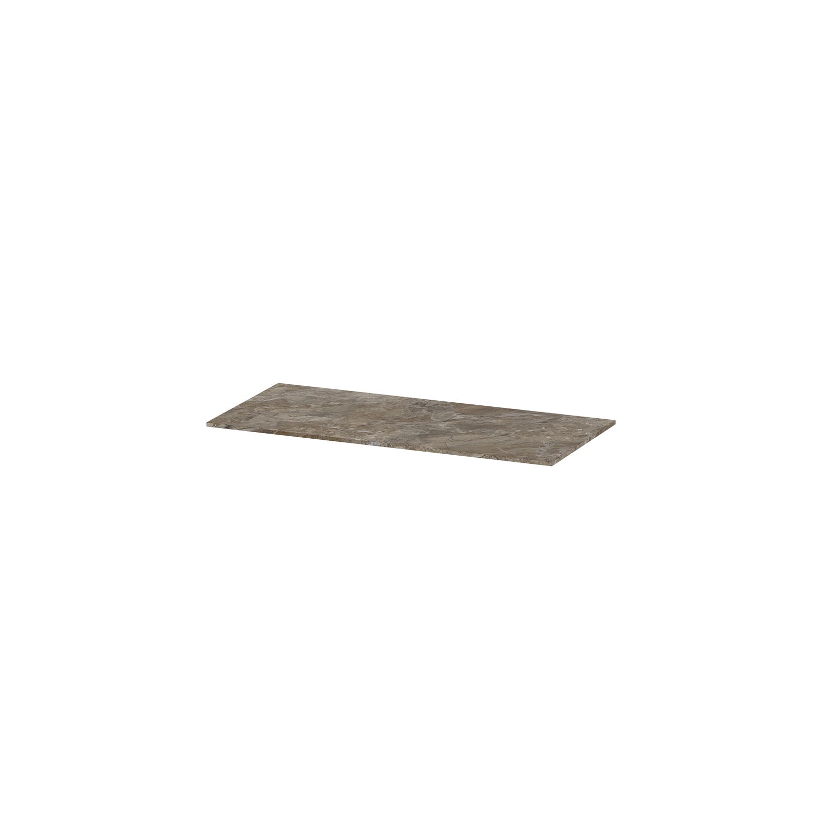 Ink Topdeck 45 topblad keramische slab - 100x45x1,2cm - Earth Glossy