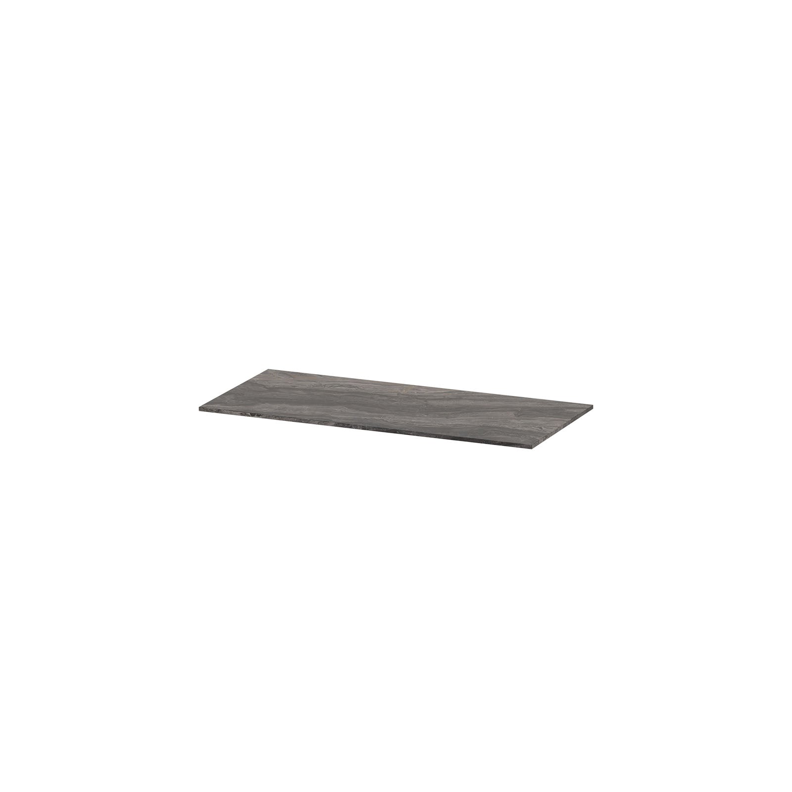 Ink Topdeck 45 topblad keramische slab - 100x45x1,2cm - Venice Brown Glossy