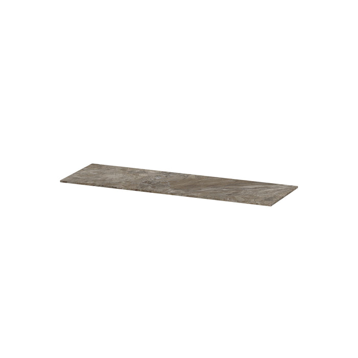 Ink Topdeck 45 topblad keramische slab - 140x45x1,2cm - Earth Glossy