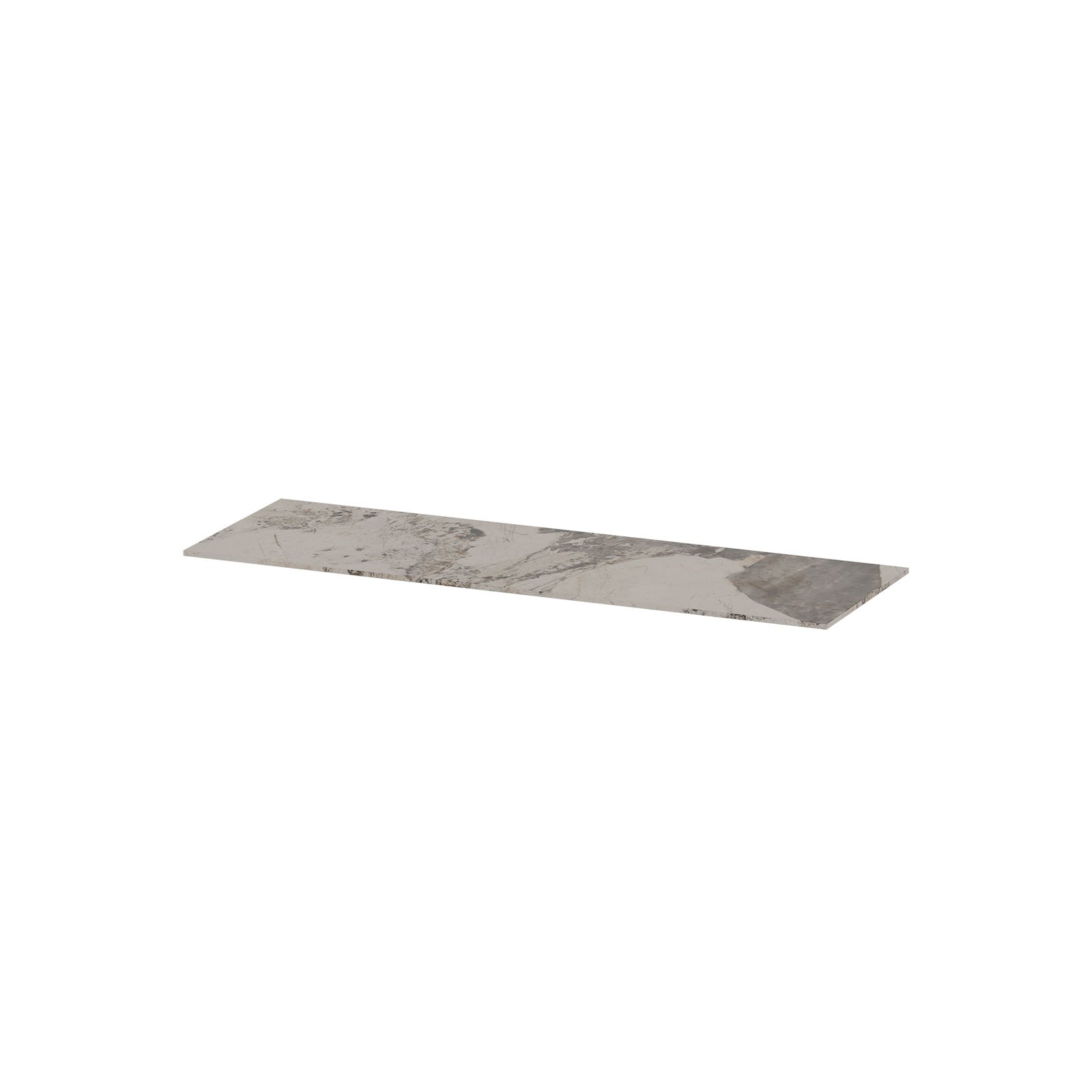 Ink Topdeck 45 topblad keramische slab - 140x45x1,2cm - Island Glossy