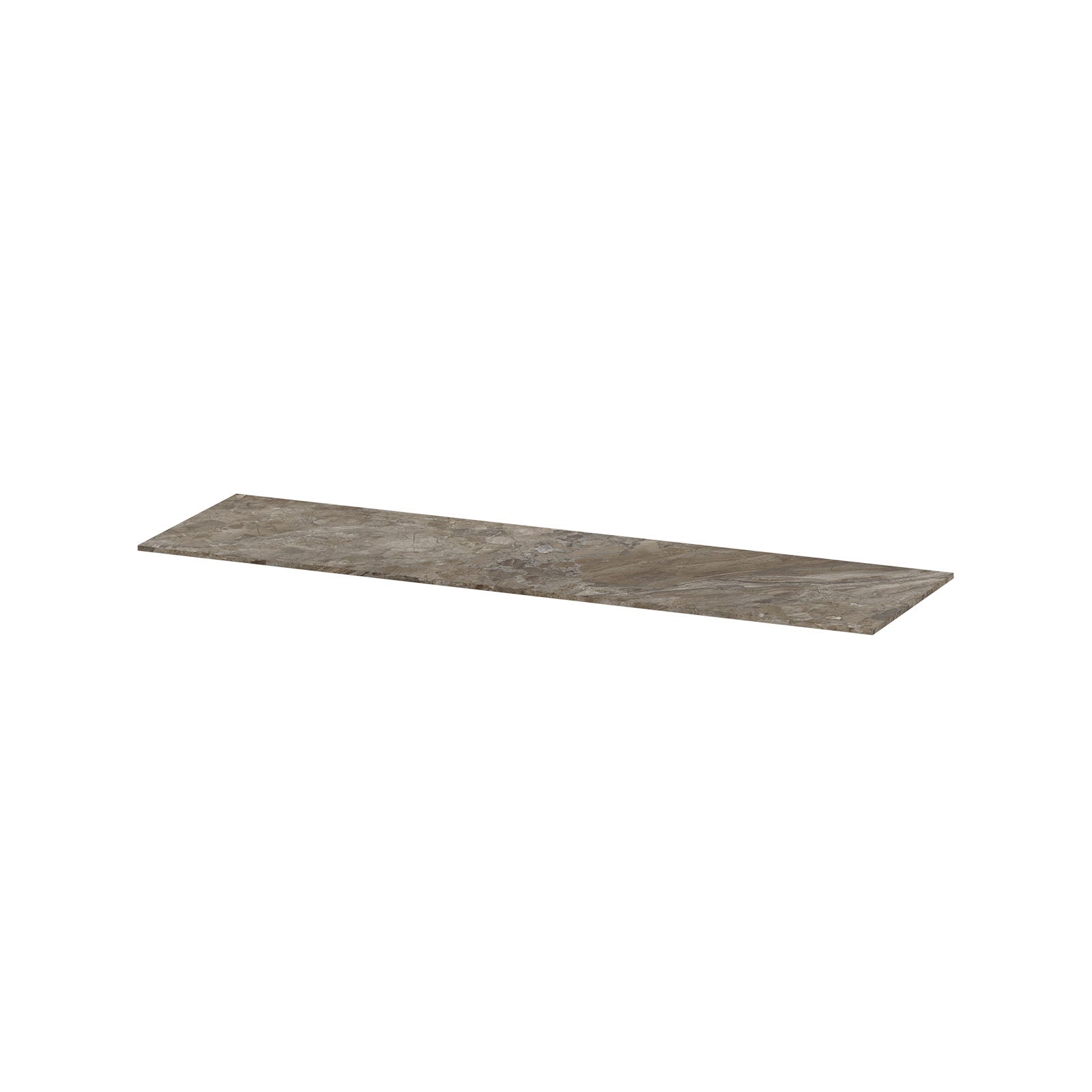 Ink Topdeck 45 topblad keramische slab - 160x45x1,2cm - Earth Glossy