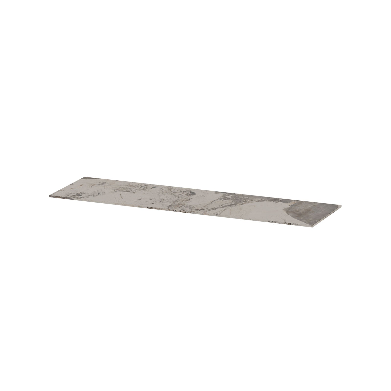 Ink Topdeck 45 topblad keramische slab - 160x45x1,2cm - Island Glossy