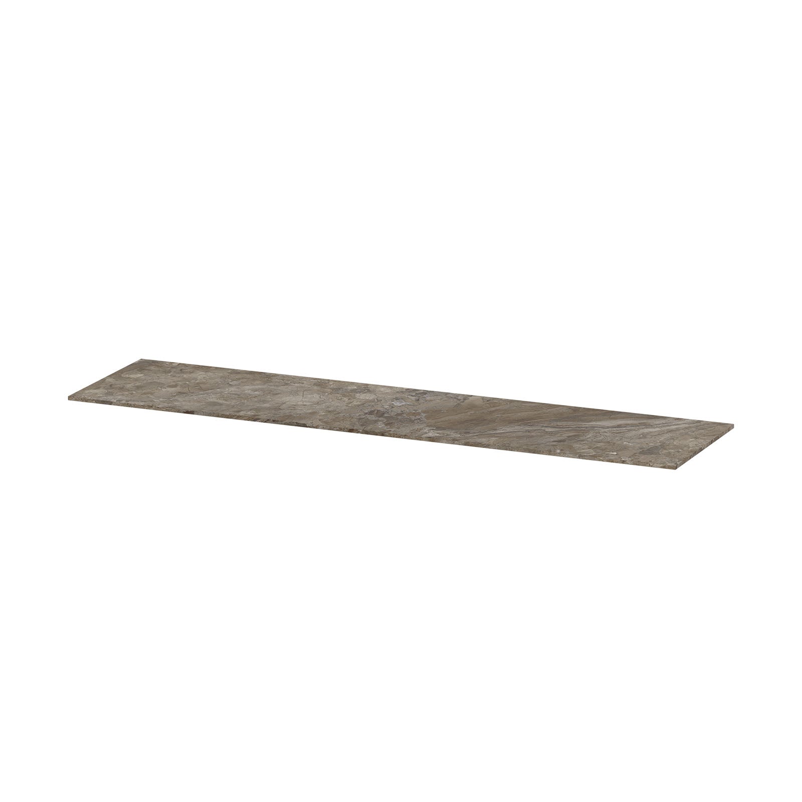 Ink Topdeck 45 topblad keramische slab - 180x45x1,2cm - Earth Glossy