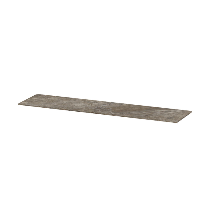 Ink Topdeck 45 topblad keramische slab - 180x45x1,2cm - Earth Glossy