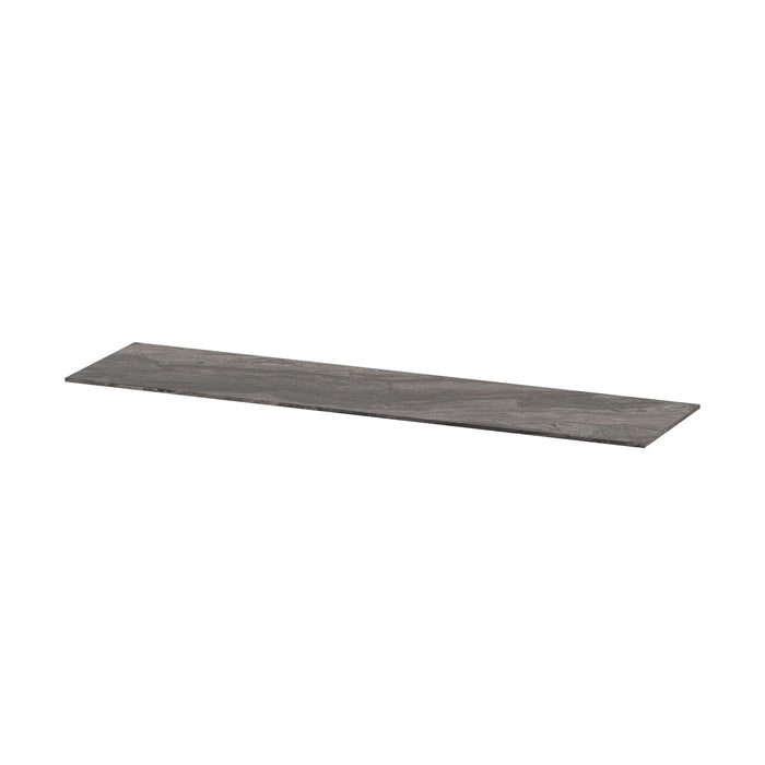 Ink Topdeck 45 topblad keramische slab - 180x45x1,2cm - Venice Brown Glossy