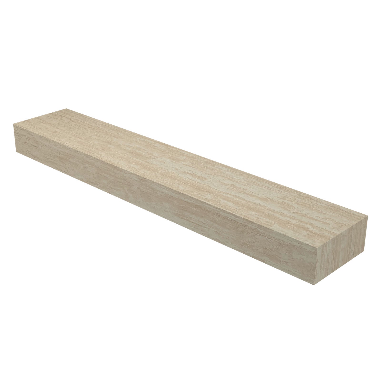 Ink Blocq Large fonteinplateau 120x22cm keramische slab - travertin mat