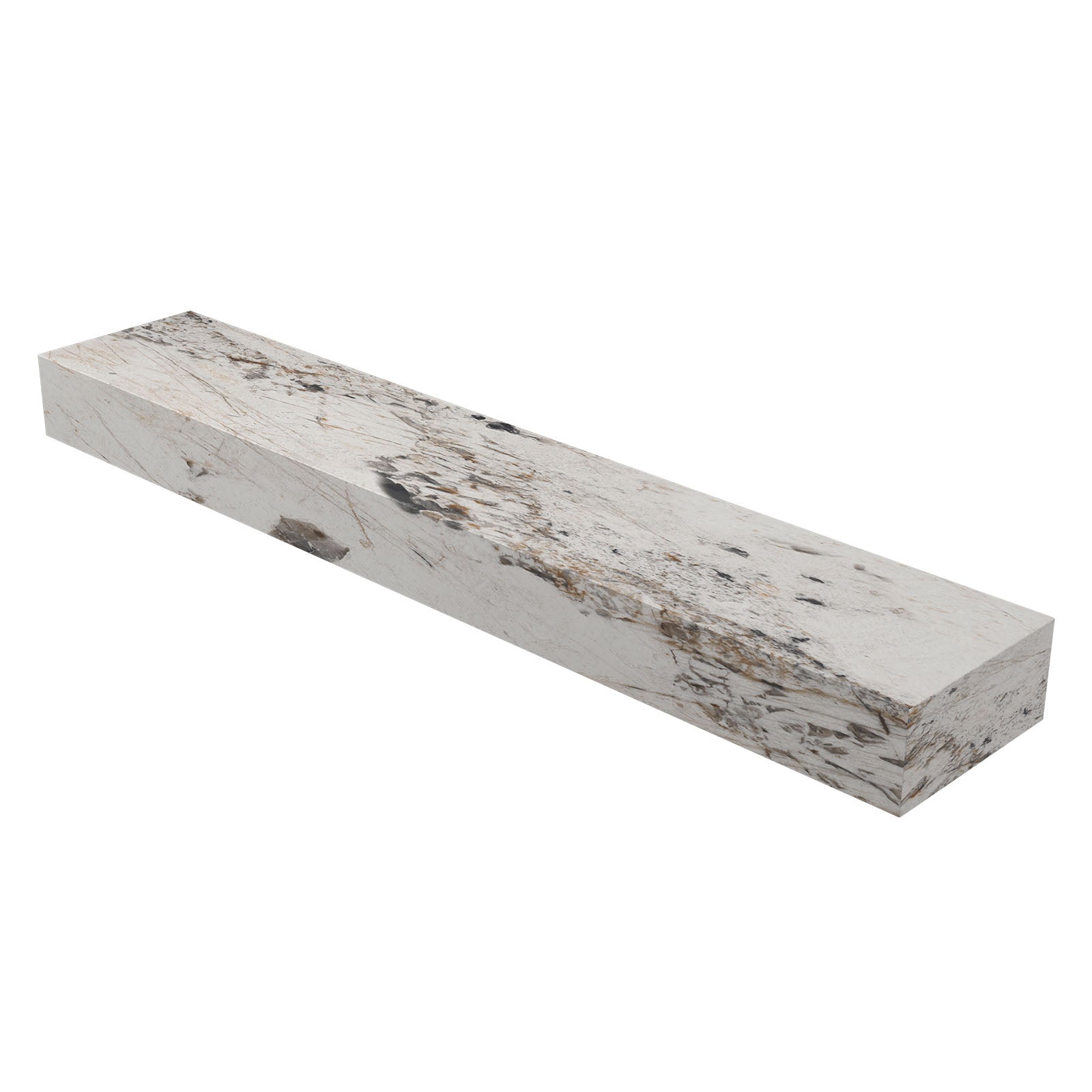 Ink Blocq Large fonteinplateau 120x22cm keramische slab - Island Glossy