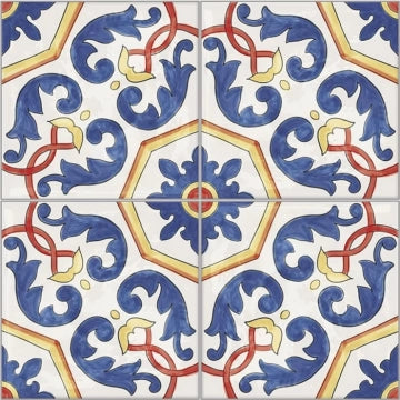 Ceramica Valsecchia, Amalfi - 12, Glossy, 15x15cm, 8.50mm, Rett.