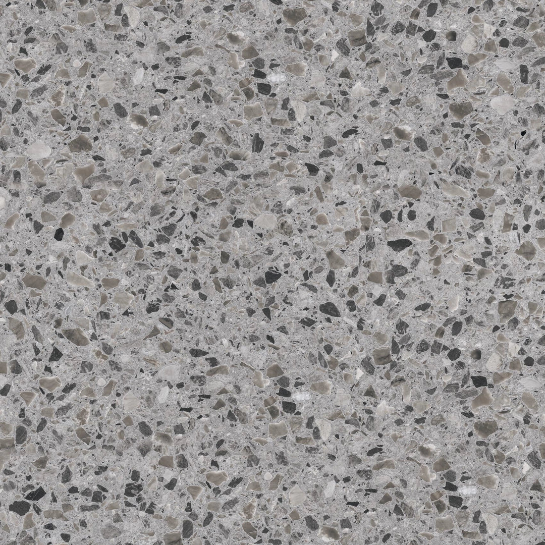 Casalgrande Padana, Terrazzo - Grey, Naturale, 60x60cm, 9.00mm, Rett.