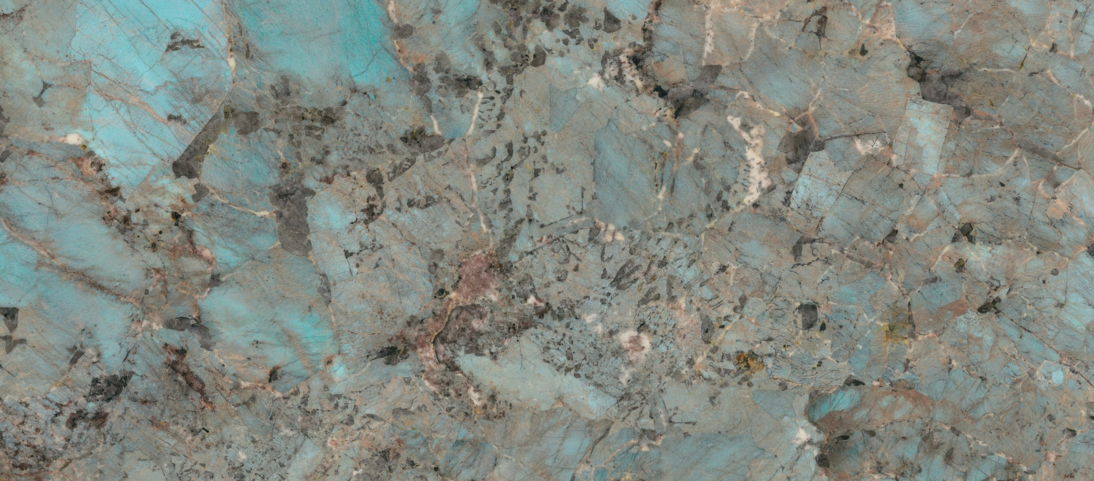 Ceramica Fondovalle, Infinito 2.0 - INF1952 - Amazzonite, Glossy, 60x120cm, 6.50mm, Rett.