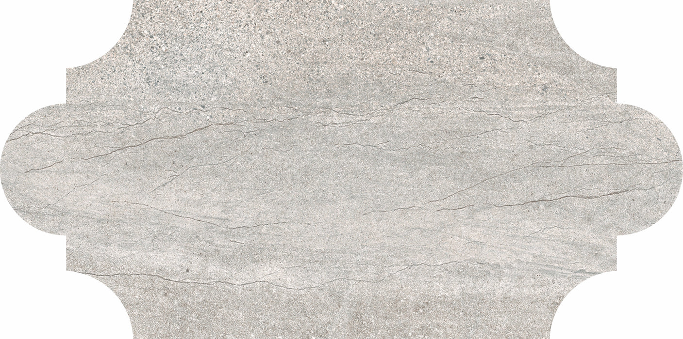 Novabell, Aspen - APN 01RT - Rock Grey, Natural, 30x60cm, 9.50mm, Rett.
