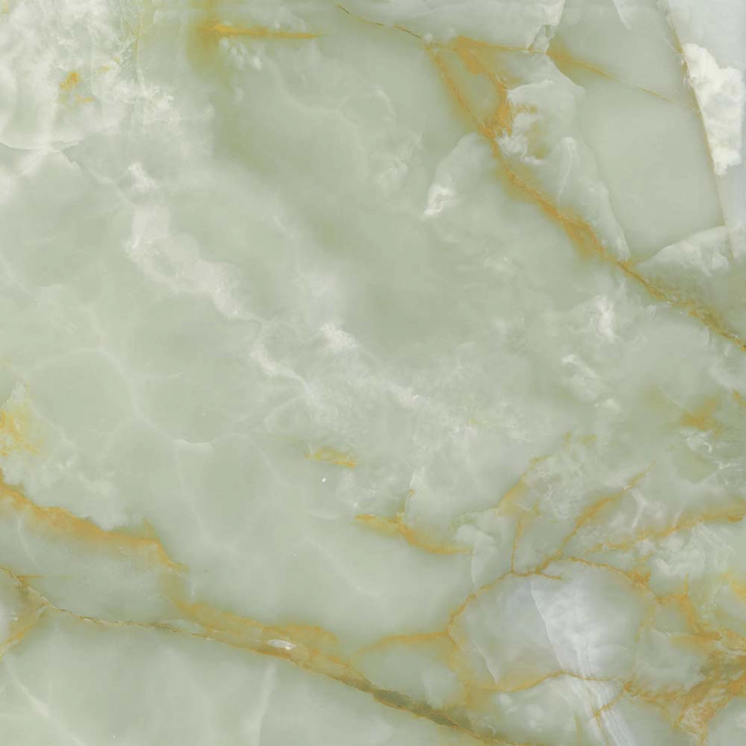 Apavisa, Onice - Green, Polished, 90x90cm, 7.00mm, Rett.