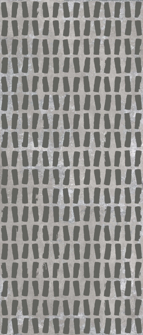 ABK, Poetry Decor - PF60010664 - Traces Metal Cement, Naturale, 120x280cm, 6.00mm, Rett.