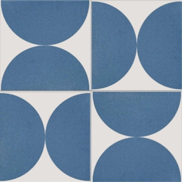 Ceramica Valsecchia, Gemini - 3 Blue, Naturale, 15x15cm, 8.50mm, Rett.