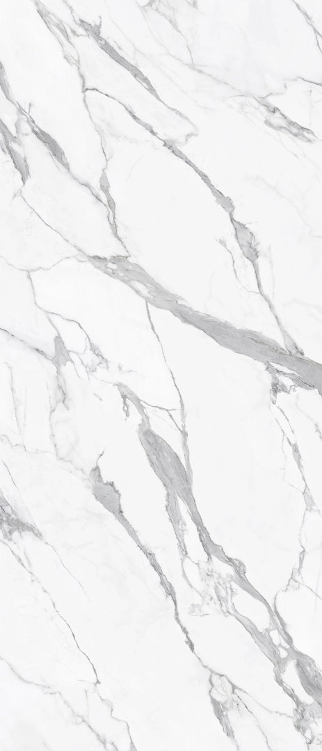 La Fabbrica Ava, Statuario Reale - 163017 - Statuario Reale, Lappato, 120x280cm, 6.00mm, Rett.