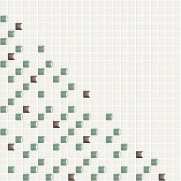 Appiani, Metrica - PARA 003 - Parallele 03 Ghiaccio/Jade/Rame, Naturale (1.2x1.2), 30x30cm, 7.20mm