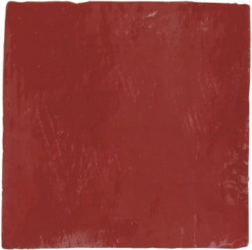 Cevica, Provenza - CEM18 - Rojo Antiguo, Brillo, 13x13cm, 9.00mm
