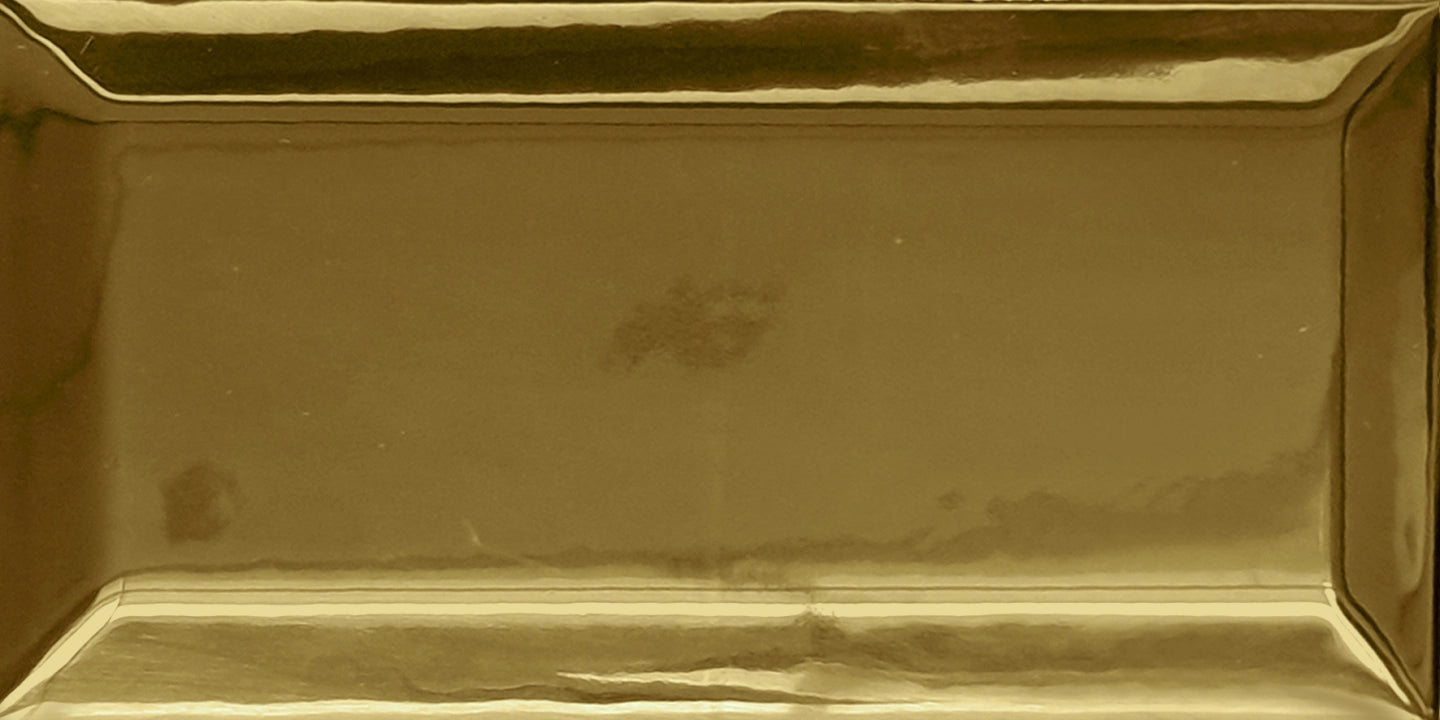 Pamesa, Subway - Oro, Brillo, 7.5x15cm, 9.00mm