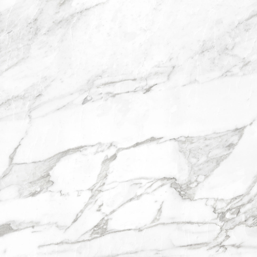Argenta Ceramica, Carrara - White, Gloss, 60x60cm, 9.00mm, Rett.