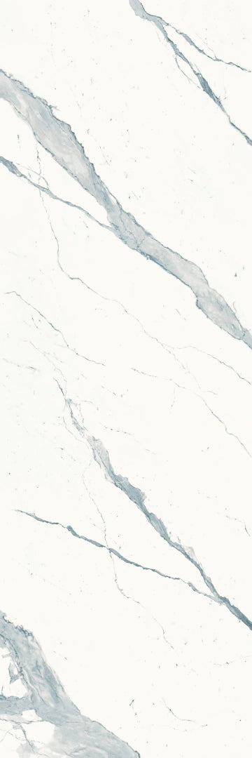 Technolam, Marmi Pregiati - Statuario, Naturale, 100x300cm, 5.60mm, Rett.