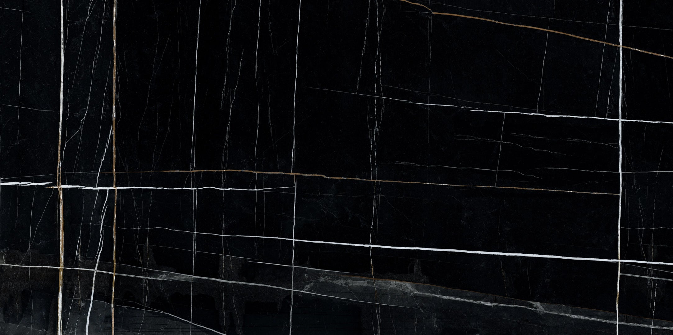 Ceramica Fondovalle, Infinito 2.0 - INF830 - Sahara Noir, Glossy, 60x120cm, 6.50mm, Rett.