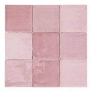Dune Ceramica, Tabarca - 188246 - Rosa, Glossy , 15x15cm, 8.00mm