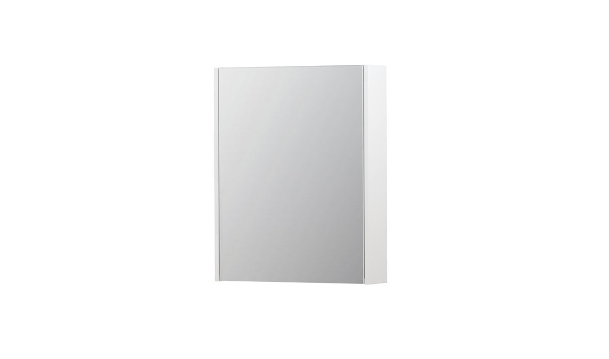 Ink SPK2 spiegelkast 1 deur - 60x74cm - mat wit
