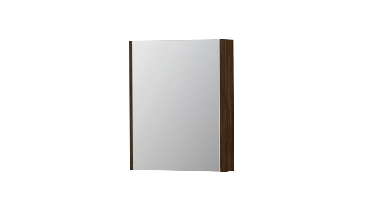 Ink SPK2 spiegelkast 1 deur - 60x74cm - koper eiken