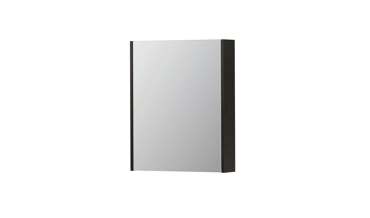 Ink SPK2 spiegelkast 1 deur - 60x74cm - intens eiken