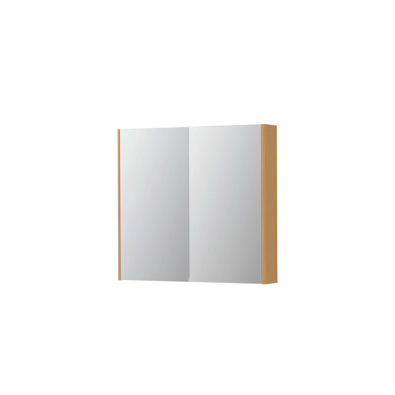 Ink Concept R SPK2 spiegelkast 2 deuren - 80x74cm - fineer light