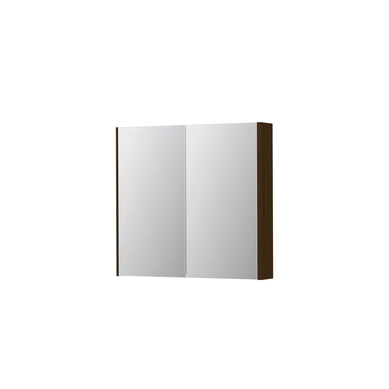 Ink Concept R SPK2 spiegelkast 2 deuren - 80x74cm - fineer shadow