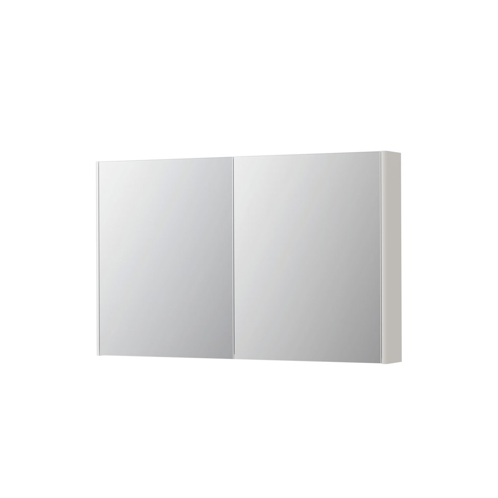 Ink Concept R SPK2 spiegelkast 2 deuren - 120x74cm - mat wit