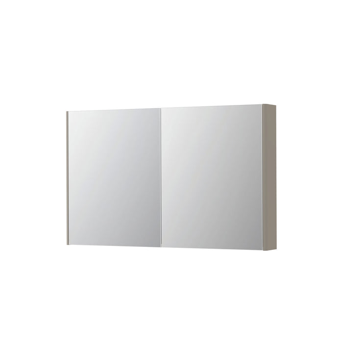 Ink Concept R SPK2 spiegelkast 2 deuren - 120x74cm - Mat creme cotton