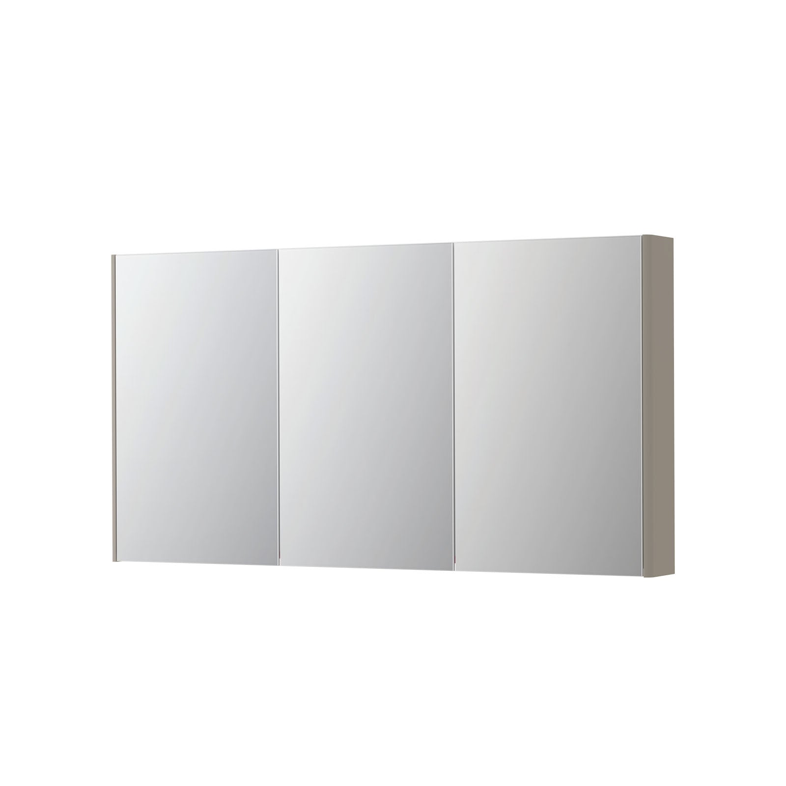 Ink Concept R SPK2 spiegelkast 3 deuren - 140x74cm - Mat creme cotton