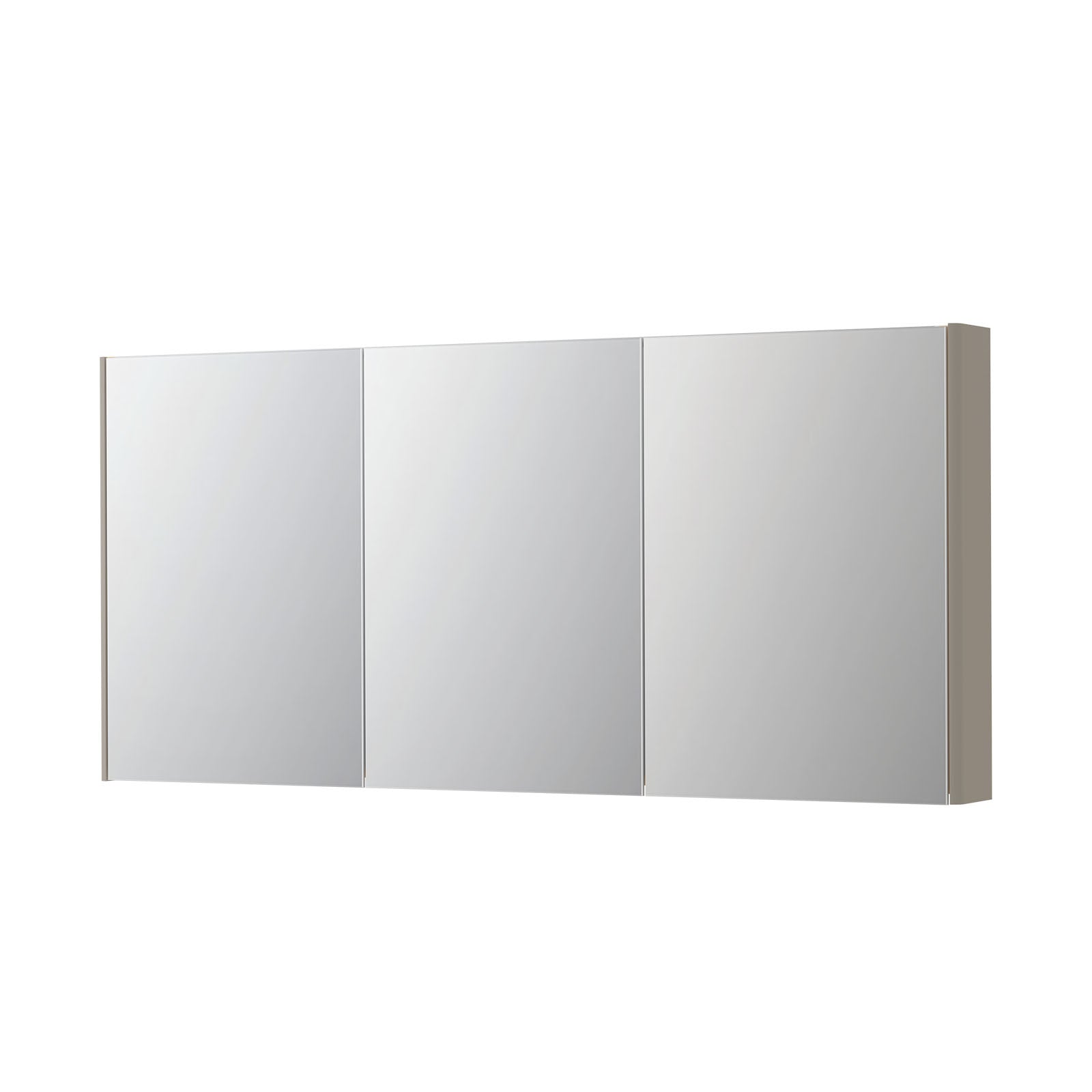 Ink Concept R SPK2 spiegelkast 3 deuren - 160x74cm - Mat creme cotton