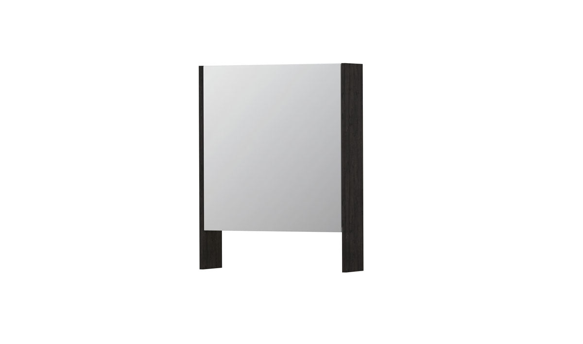 Ink SPK3 spiegelkast 1 deur - 60x74cm - houtskool eiken