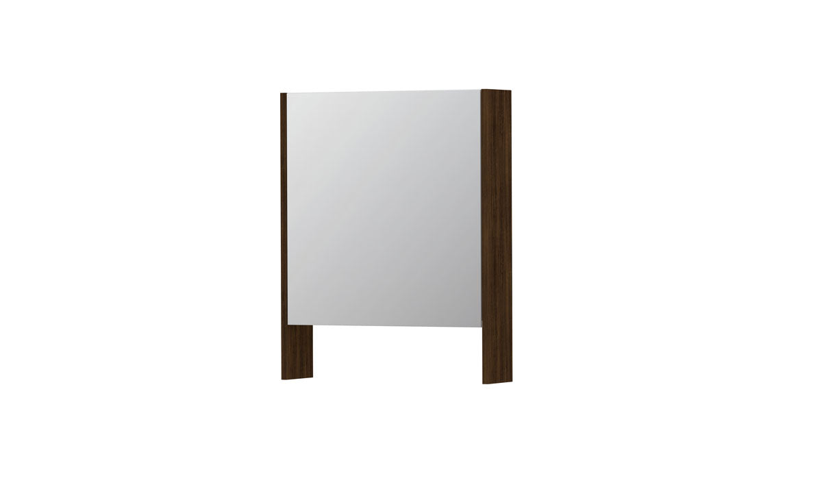 Ink SPK3 spiegelkast 1 deur - 60x74cm - koper eiken