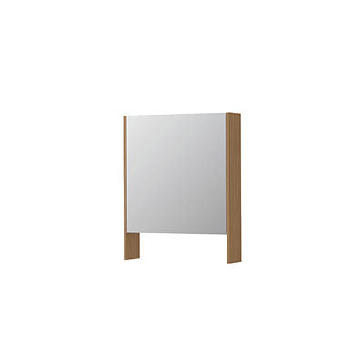 Ink SPK3 spiegelkast 1 deur - 60x74cm - blank eiken