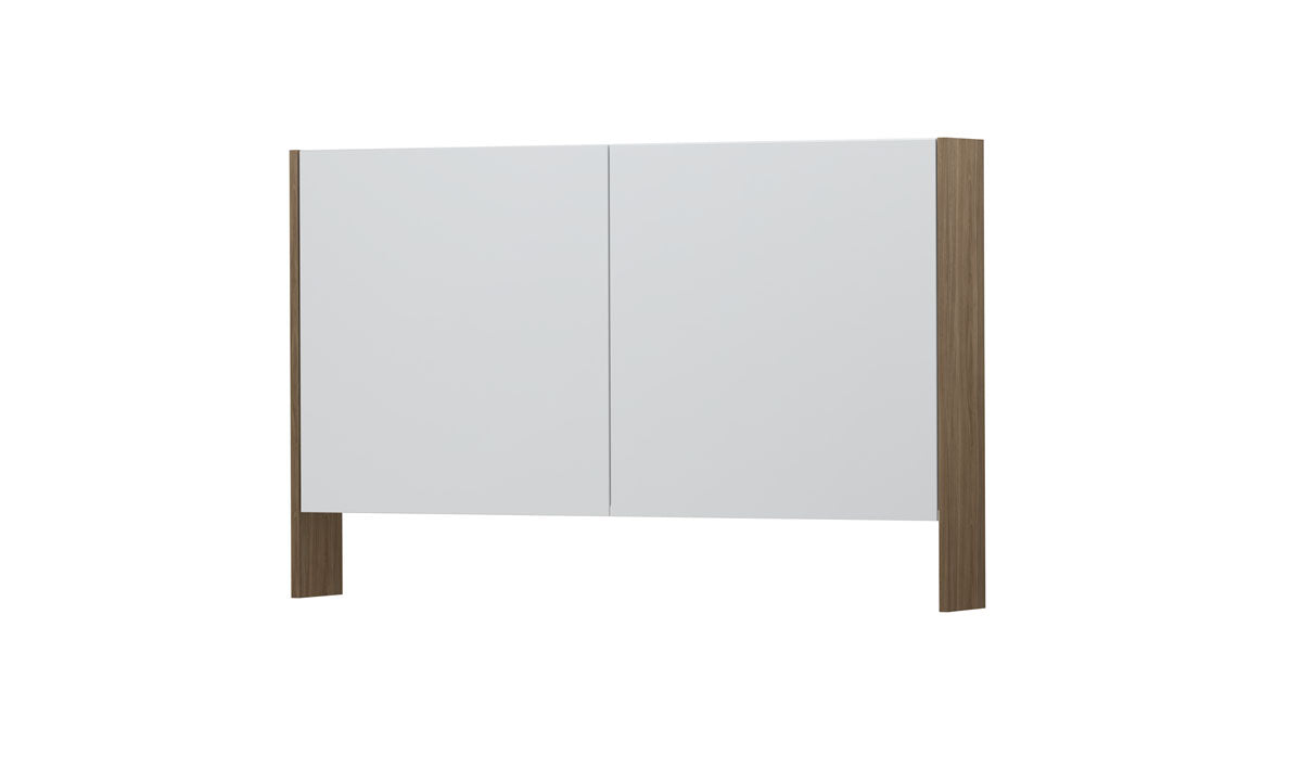 Ink SPK3 spiegelkast 2 deuren - 120x74cm - zuiver eiken