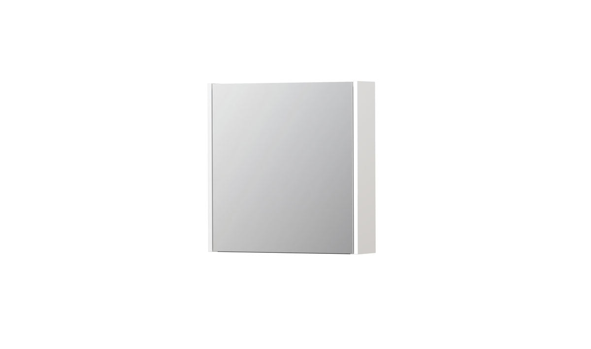 Ink SPK1 spiegelkast 1 deur - 60x60cm - hoogglans wit
