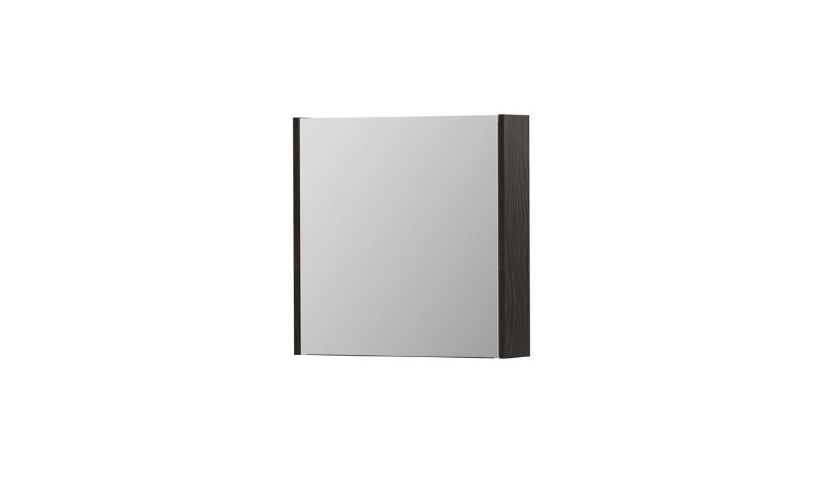 Ink SPK1 spiegelkast 1 deur - 60x60cm - intens eiken