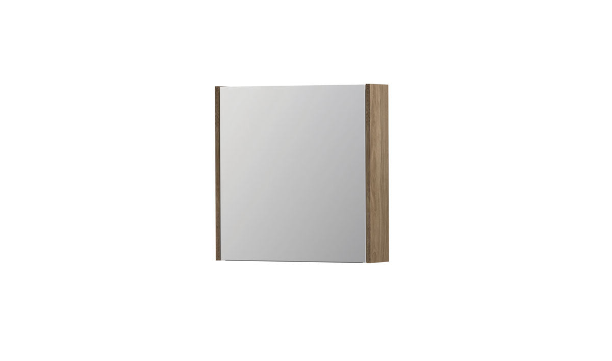 Ink SPK1 spiegelkast 1 deur - 60x60cm - zuiver eiken