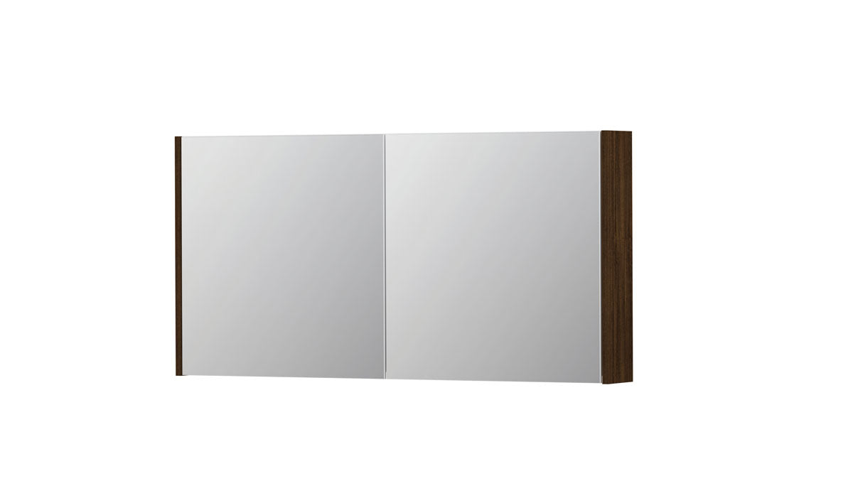 Ink SPK1 spiegelkast 2 deuren - 120x60cm - koper eiken
