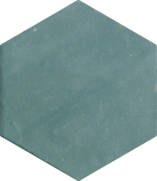 Carmen Ceramica, Souk - Turquesa, Matt, 13.9x16cm, 8.00mm