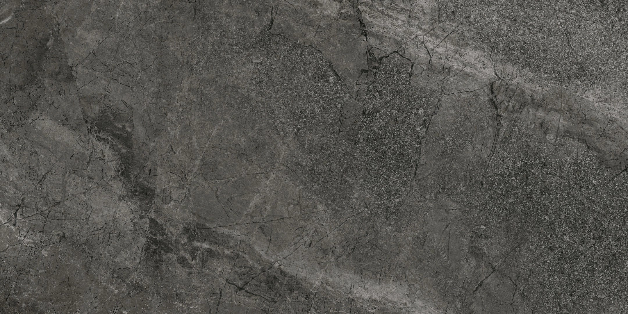 Ceramiche Refin, River - OI53 - Graphite, Lucido, 40x80cm, 9.00mm, Rett.