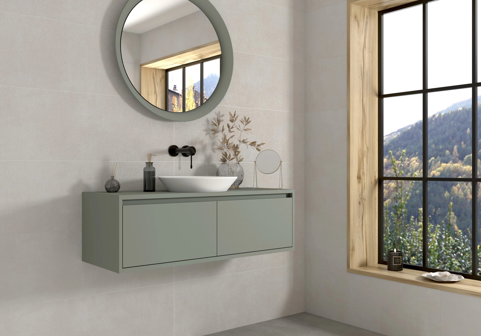 Pamesa, Ageri Pietra Righe - 031.627.0012.02566 - Blanco, Matt, 33.3x100cm, 10.00mm, Rett.