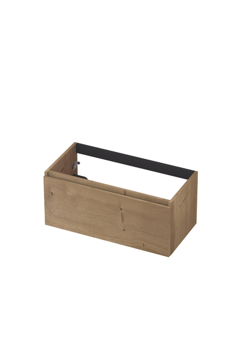 Ink onderkast - houten keerlijst - fineer ash grey - 1 lade - symmetrisch - 90x45cm - 1221232