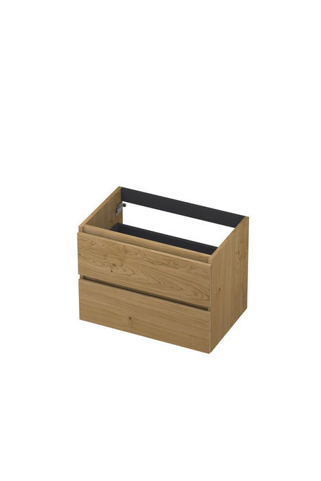 Ink onderkast - houten keerlijst - fineer ash grey - 2 laden - symmetrisch - 70x45cm - 1221412